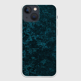 Чехол для iPhone 13 mini с принтом ТЕКСТУРА МЕТАЛЛА в Петрозаводске,  |  | изумрудный цвет | металл | сталь | текстура | хаотичные пятна