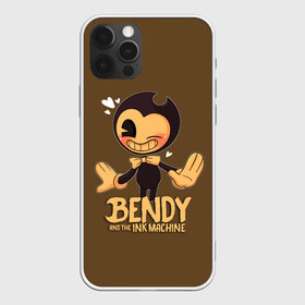 Чехол для iPhone 12 Pro Max с принтом Bendy And The Ink Machine в Петрозаводске, Силикон |  | bendy | bendy and the ink machine | бенди | бени | бенни | бэнди | детская | детям | игра | капли | компьютерная игра | краска | машина | подтеки | ужастик | чернила | чернильная