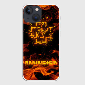 Чехол для iPhone 13 mini с принтом RAMMSTEIN в Петрозаводске,  |  | amerika | art | germany | logo | rammstein | rock | till lindemann | арт | германия | группа | логотип | музыка | немецкая группа | немцы | огонь | песня | раммштайн | рамштайн | рок