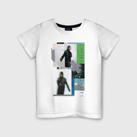 Детская футболка хлопок с принтом saluki rap в Петрозаводске, 100% хлопок | круглый вырез горловины, полуприлегающий силуэт, длина до линии бедер | rap | saluki | saluki rap | рэп | рэпер | салюки