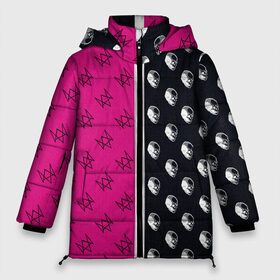 Женская зимняя куртка 3D с принтом Watch dogs DeD Sec (Z) в Петрозаводске, верх — 100% полиэстер; подкладка — 100% полиэстер; утеплитель — 100% полиэстер | длина ниже бедра, силуэт Оверсайз. Есть воротник-стойка, отстегивающийся капюшон и ветрозащитная планка. 

Боковые карманы с листочкой на кнопках и внутренний карман на молнии | 
