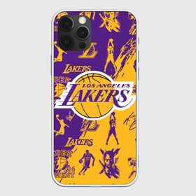 Чехол для iPhone 12 Pro Max с принтом КОБИ БРАЙАНТ в Петрозаводске, Силикон |  | 24 lakers | kobe bryant | lakers | los angeles lakers | баскетбол. | коби брайант | лос анджелес лейкерс | лосанджелес лейкерс