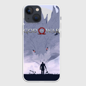 Чехол для iPhone 13 mini с принтом God of War в Петрозаводске,  |  | Тематика изображения на принте: armor | atreus | axe | cory barlog | god of war | kratos | loki | nextgen | playstation 5 | ps5 | santa monica studiogames | атрей | бог войны | броня | игры | кори барлог | кратос | локи | некстген | плейстейшен 5 | пс5 | рагнарек | рыцарь | топор