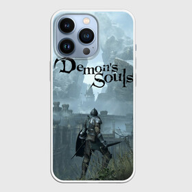 Чехол для iPhone 13 Pro с принтом Demons Souls в Петрозаводске,  |  | Тематика изображения на принте: armor | dark souls | demons souls | dragon | fire | games | knight | namco bandai | nextgen | playstation 5 | praise the sun | ps5 | броня | восславь солнце | дарк соулс | демон соулс | дракон | игры | некстген | огонь | плейстейшен 5 | пс5 | рыцарь | тем