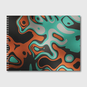 Альбом для рисования с принтом Абстракиця в Петрозаводске, 100% бумага
 | матовая бумага, плотность 200 мг. | абстрактный | геометрический рисунок | геометрия | зеленая | зеленый | корея | краски | кружево | неон | оранжевая | оранжевый | рисунок | текстура | узор | черная | черный | япония