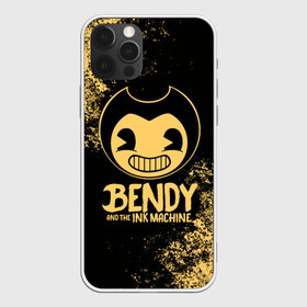 Чехол для iPhone 12 Pro Max с принтом Bendy And The Ink Machine в Петрозаводске, Силикон |  | bendy | bendy and the ink machine | бенди | бени | бенни | бэнди | детская | детям | игра | капли | компьютерная игра | краска | машина | подтеки | ужастик | чернила | чернильная