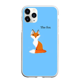 Чехол для iPhone 11 Pro матовый с принтом The fox в Петрозаводске, Силикон |  | fox | the fox | лиса