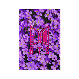Обложка для паспорта матовая кожа с принтом BTS в Петрозаводске, натуральная матовая кожа | размер 19,3 х 13,7 см; прозрачные пластиковые крепления | army | blackpink | bts | exo | idol | k pop | mv | tvxq | twice | айдол | бойбенд | бтс | весна | градиент | группа | к поп | кпоп | логотип | сирень | цветы