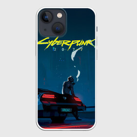 Чехол для iPhone 13 mini с принтом КИБЕРПАНК 2077 в Петрозаводске,  |  | cyberpunk | cyberpunk 2077 | logo | дерево | иероглифы | кеану | кеану ривз | киану | киану ривз | кибер | кибердерево | киберпанк | киберпанк 2077 | киберпанк лого | киберпанк логотип | китай | лого | ривз