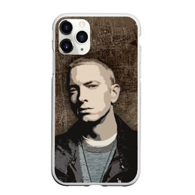 Чехол для iPhone 11 Pro Max матовый с принтом EMIN?M в Петрозаводске, Силикон |  | eminem | eminm | marshall bruce mathers iii | slim shady | маршалл брюс мэтерс iii | рэпер | слим шейди | эминем