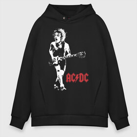 Мужское худи Oversize хлопок с принтом AC DC в Петрозаводске, френч-терри — 70% хлопок, 30% полиэстер. Мягкий теплый начес внутри —100% хлопок | боковые карманы, эластичные манжеты и нижняя кромка, капюшон на магнитной кнопке | ac dc | australian | hard rock | music | rock | rock band | rocknroll | sydney | австралийская | музыка | рок | рок группа | рок н ролл | сидней | хард рок