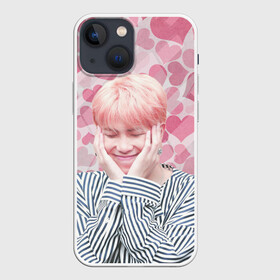 Чехол для iPhone 13 mini с принтом BTS в Петрозаводске,  |  | bts | cute | jungkook | k pop | korean | rm | бойбенд | бтс | ви | джей хоуп | джонгук | кпоп | милый | сюга | чимин | чин