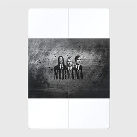 Магнитный плакат 2Х3 с принтом Нирвана в Петрозаводске, Полимерный материал с магнитным слоем | 6 деталей размером 9*9 см | kurt cobain | nirvana | rock | курт кобейн | нирвана | рок