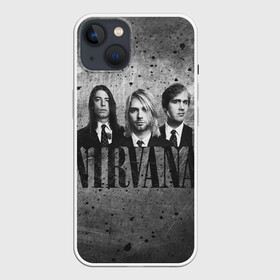 Чехол для iPhone 13 с принтом Нирвана в Петрозаводске,  |  | kurt cobain | nirvana | rock | курт кобейн | нирвана | рок