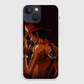 Чехол для iPhone 13 mini с принтом One Piece. Портгас Д. Эйс в Петрозаводске,  |  | one piece | аниме | обезьяна д. луффи | портгас д. эйс | туз | эйс огненный кулак