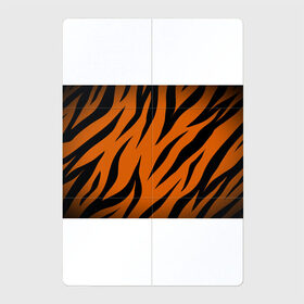 Магнитный плакат 2Х3 с принтом Текстура тигра в Петрозаводске, Полимерный материал с магнитным слоем | 6 деталей размером 9*9 см | кожа тигра | расцветка тигра | текстура | тигр
