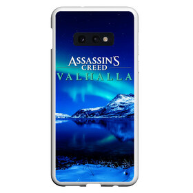 Чехол для Samsung S10E с принтом ASSASSINS CREED VALHALLA в Петрозаводске, Силикон | Область печати: задняя сторона чехла, без боковых панелей | eivor | valhalla | vikings | ассасин крид вальгала | ассасин крид вальхалла | ассассин крид | вальгалла | вальхалла | викинг | викинги | северное сияние | эйвор