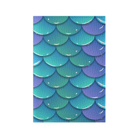 Обложка для паспорта матовая кожа с принтом Чишуйка в Петрозаводске, натуральная матовая кожа | размер 19,3 х 13,7 см; прозрачные пластиковые крепления | мода | рыбы | стиль | стильныевещи | узор | чешуярыбы | чишуя