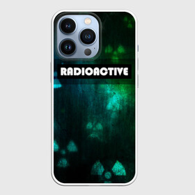 Чехол для iPhone 13 Pro с принтом RADIOACTIVE в Петрозаводске,  |  | Тематика изображения на принте: значок радиации | металл текстура | метро | радиация | сталкер