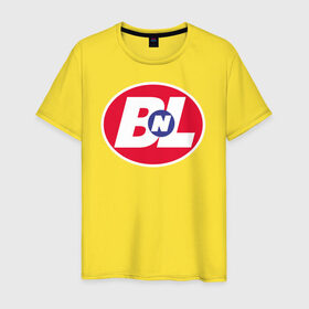Мужская футболка хлопок с принтом Buy n Large в Петрозаводске, 100% хлопок | прямой крой, круглый вырез горловины, длина до линии бедер, слегка спущенное плечо. | buy n large | pixar | vdzabma | пиксар