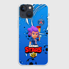 Чехол для iPhone 13 mini с принтом BRAWL STARS SHELLY  PSG. в Петрозаводске,  |  | Тематика изображения на принте: 8 bit | amber | brawl stars | crow | gale | leon | max | mecha | mecha crow | mr.p | psg | sally leon | shark | shelly | tara | virus 8 bit | werewolf leon | акула | амбер | берли | бравл старс | ворон | макс | оборотень | псж | шелли