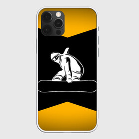 Чехол для iPhone 12 Pro Max с принтом Сноубордист в Петрозаводске, Силикон |  | Тематика изображения на принте: snowboard | snowboarding | горные лыжи | прыжок | сноуборд | сноубординг | сноубордист | экстрим