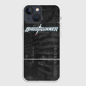 Чехол для iPhone 13 mini с принтом Ghostrunner в Петрозаводске,  |  | action | cyber | cyberpunk | game | games | ghost runner | ghostrunner | ninja | гост ранер | гостраннер | игра | игры | кибер | ниндзя | призрачный беглец | экшен