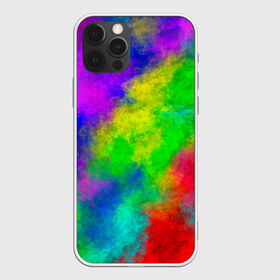 Чехол для iPhone 12 Pro Max с принтом Multicolored в Петрозаводске, Силикон |  | Тематика изображения на принте: abstract | colorful | holi | neon | pattern | rainbow | texture | абстракция | граффити | дым | искусство | кислота | кислотный | краска | красочный | микс | неоновый | облака | радуга | радужный | текстура | туман | узор | холи