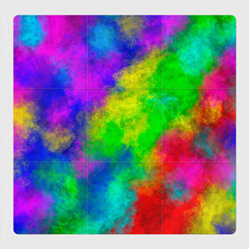 Магнитный плакат 3Х3 с принтом Multicolored в Петрозаводске, Полимерный материал с магнитным слоем | 9 деталей размером 9*9 см | Тематика изображения на принте: abstract | colorful | holi | neon | pattern | rainbow | texture | абстракция | граффити | дым | искусство | кислота | кислотный | краска | красочный | микс | неоновый | облака | радуга | радужный | текстура | туман | узор | холи