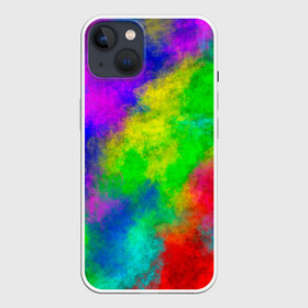 Чехол для iPhone 13 с принтом Multicolored в Петрозаводске,  |  | abstract | colorful | holi | neon | pattern | rainbow | texture | абстракция | граффити | дым | искусство | кислота | кислотный | краска | красочный | микс | неоновый | облака | радуга | радужный | текстура | туман | узор | холи