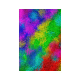 Обложка для паспорта матовая кожа с принтом Multicolored в Петрозаводске, натуральная матовая кожа | размер 19,3 х 13,7 см; прозрачные пластиковые крепления | Тематика изображения на принте: abstract | colorful | holi | neon | pattern | rainbow | texture | абстракция | граффити | дым | искусство | кислота | кислотный | краска | красочный | микс | неоновый | облака | радуга | радужный | текстура | туман | узор | холи