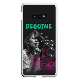 Чехол для Samsung S10E с принтом Dequine в Петрозаводске, Силикон | Область печати: задняя сторона чехла, без боковых панелей | dequine | vishnya | вишня | данеля садыкова | деквин | декуин | дэквин