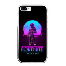 Чехол для iPhone 7Plus/8 Plus матовый с принтом Fortnite в Петрозаводске, Силикон | Область печати: задняя сторона чехла, без боковых панелей | angel | art | costume | fortnite | game | helmet | man | wings | ангел | арт | игра | костюм | крылья | фортнайт | человек | шлем