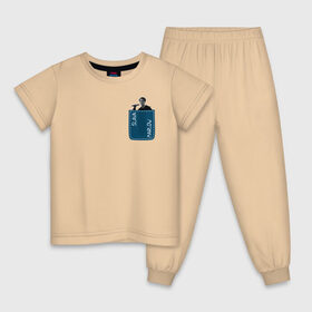 Детская пижама хлопок с принтом SLAVA MARLOW в Петрозаводске, 100% хлопок |  брюки и футболка прямого кроя, без карманов, на брюках мягкая резинка на поясе и по низу штанин
 | slava marlow | артемготлиб | моргенштерн | рэп