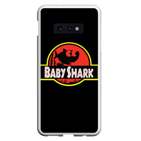 Чехол для Samsung S10E с принтом Baby Shark в Петрозаводске, Силикон | Область печати: задняя сторона чехла, без боковых панелей | Тематика изображения на принте: baby | brother | dady | mummy | ocean | sea | shark | sister | youtube | акула | акуленок | анимация | бабушка | брат | дедушка | клип | мама | море | мульт | мультфильм | океан | папа | сестра | ютуб