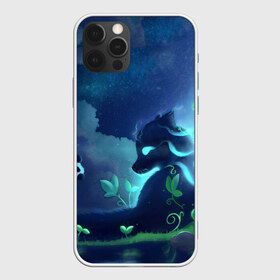 Чехол для iPhone 12 Pro Max с принтом Панда и лиса в Петрозаводске, Силикон |  | 2021 | гирлянда | звезды | лес | лиса | лиса и лес | лисенок | лисичка | лисы | небо | новый год | ночное небо | облако | панда | панды | с лесой | с лисенком | с лисичкой | с лисой | с пандой | фауна