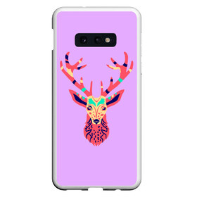 Чехол для Samsung S10E с принтом олень deer в Петрозаводске, Силикон | Область печати: задняя сторона чехла, без боковых панелей | Тематика изображения на принте: deer | doe | fawn | олененок | олениха | олень