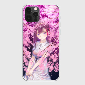 Чехол для iPhone 12 Pro Max с принтом SAKURA в Петрозаводске, Силикон |  | anime | girl | love | весна | девочка | девушка | дерево | любовь | милашка | милая | сакура | цветы