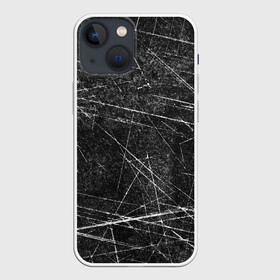 Чехол для iPhone 13 mini с принтом Царапины в Петрозаводске,  |  | background | scratches | scuff | stripes | texture | полоски | потертость | текстура | фон | царапины
