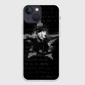 Чехол для iPhone 13 mini с принтом Eminem в звезде в Петрозаводске,  |  | eminem | eminm | marshall bruce mathers iii | slim shady | маршалл брюс мэтерс iii | рэпер | слим шейди | эминем