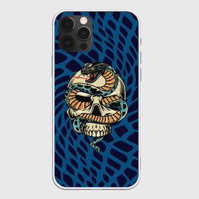 Чехол для iPhone 12 Pro Max с принтом Snake&Skull в Петрозаводске, Силикон |  | fangs | jaw | orbits | skull | snake | sting | teeth | глазницы | жало | змея | зубы | клыки | пасть | череп