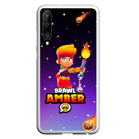 Чехол для Honor P30 с принтом BRAWL STARS AMBER в Петрозаводске, Силикон | Область печати: задняя сторона чехла, без боковых панелей | 8 bit | amber | brawl stars | colette | crow | gale | leon | max | mecha | mecha crow | mr.p | sally leon | shark | tara | virus 8 bit | werewolf leon | акула | амбер | берли | бравл старс | ворон | коллет | макс | оборотень