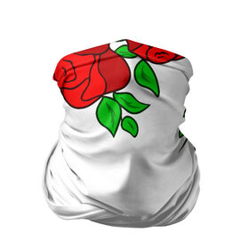 Бандана-труба 3D с принтом Scarlet Roses в Петрозаводске, 100% полиэстер, ткань с особыми свойствами — Activecool | плотность 150‒180 г/м2; хорошо тянется, но сохраняет форму | fashion flowers | fashion girl | love | букет | бутоны | жена | красные цветы | лепестки | летние | лето | листья | лучшая | люблю | мама | подарок | природа | растения | розочка | розы | сюрприз | узор | цветок | цветочки