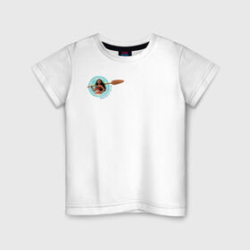 Детская футболка хлопок с принтом Daughter of the Sea в Петрозаводске, 100% хлопок | круглый вырез горловины, полуприлегающий силуэт, длина до линии бедер | moana | vdzajul