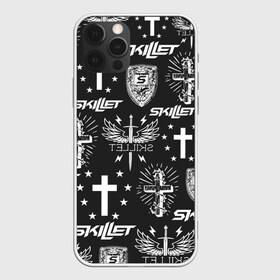 Чехол для iPhone 12 Pro Max с принтом SKILLET в Петрозаводске, Силикон |  | skillet | skillet 2020 | skillet hero | skillet monster | skillet rose | группа skillet | скелет