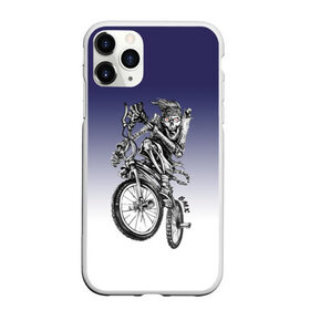 Чехол для iPhone 11 Pro Max матовый с принтом BMX в Петрозаводске, Силикон |  | bike | bmx | bones | eyes | jaw | skeleton | skull | sport | велосипед | кости | пасть | скелет | спорт | череп