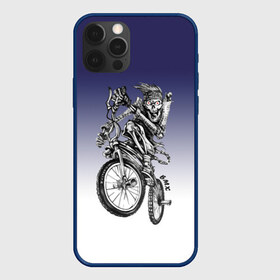 Чехол для iPhone 12 Pro Max с принтом BMX в Петрозаводске, Силикон |  | bike | bmx | bones | eyes | jaw | skeleton | skull | sport | велосипед | кости | пасть | скелет | спорт | череп