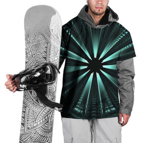 Накидка на куртку 3D с принтом фантастический туннель в Петрозаводске, 100% полиэстер |  | градиент | дыра | иллюзия | корридор | лучи | сквозь | туннель | фантастика | фантастический туннель