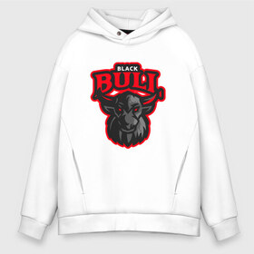 Мужское худи Oversize хлопок с принтом Black Bull в Петрозаводске, френч-терри — 70% хлопок, 30% полиэстер. Мягкий теплый начес внутри —100% хлопок | боковые карманы, эластичные манжеты и нижняя кромка, капюшон на магнитной кнопке | 2020 | 2021 | bull | bulls | claus | cow | ox | santa | буйвол | бычок | год быка | дед мороз | деревня | животные | зима | корова | коррида | матадор | новый год | праздник | рог | рога | рогатый | санта клаус | символ | скот