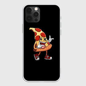 Чехол для iPhone 12 Pro Max с принтом PIZZA в Петрозаводске, Силикон |  | Тематика изображения на принте: живая еда | живая пицца | кусочек пиццы | пицца | фаст фуд